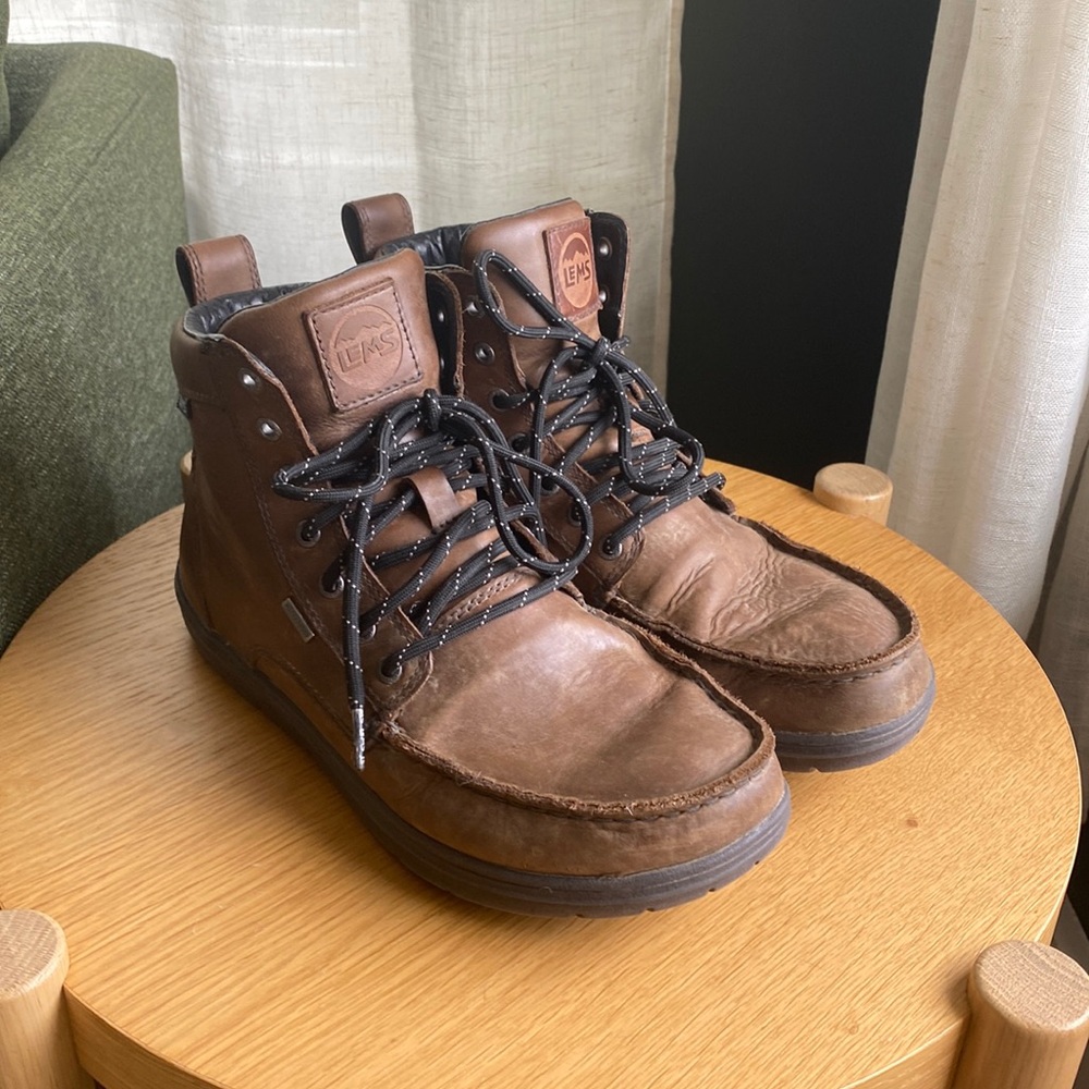 Lems Waterproof Boulder Boot in Weathered Umber